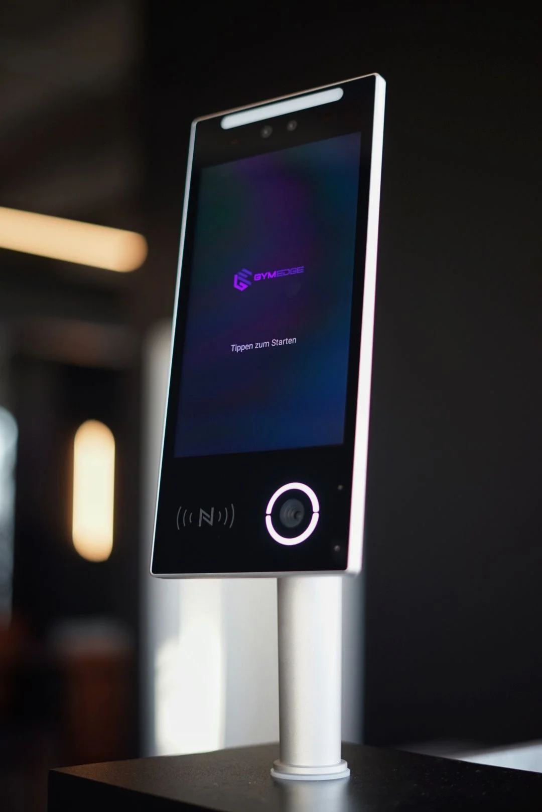 GymID Face-ID-Reader im Studio-Einsatz